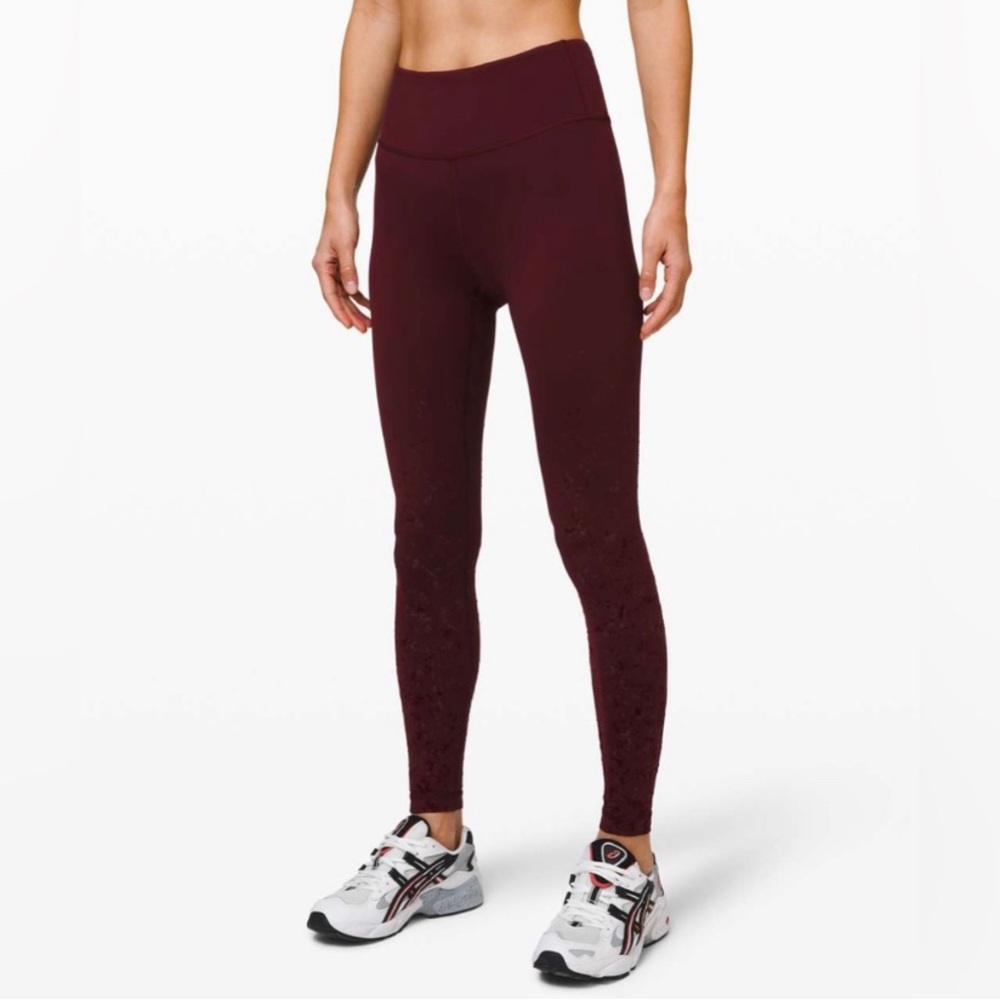 NWT Lululemon Speed Wunder Tight 28” Spark SPECIAL EDITION